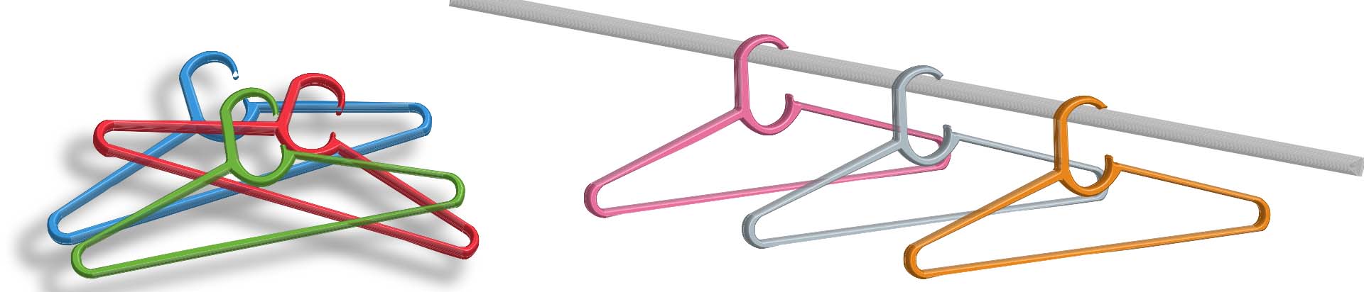 Plastic Clothes Hangers